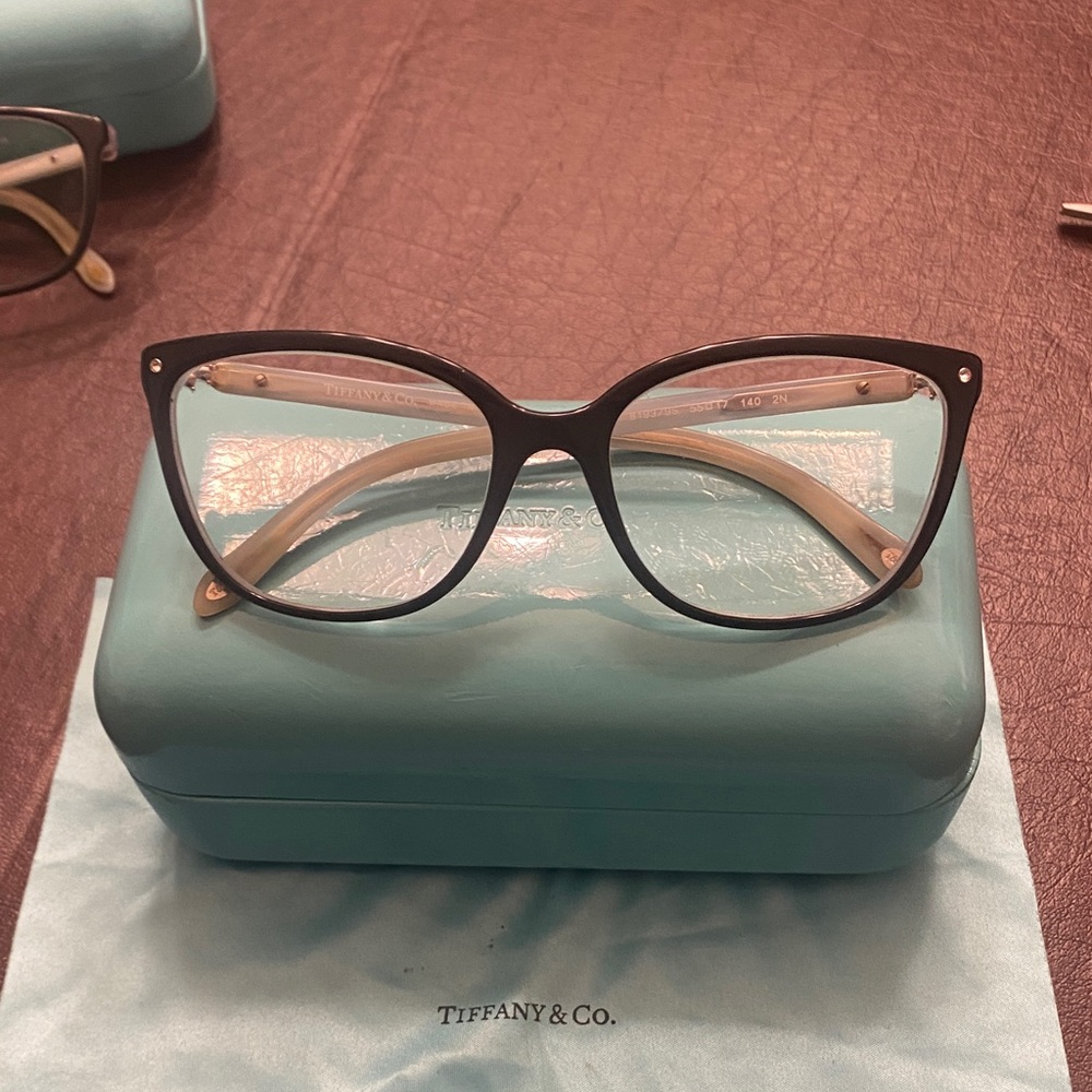 Tiffany & Co. Black and Silver Glasses